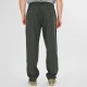 Rebase Chinos Linen Blend Pants with Elastic Waistband 261RCP-4090 midnight moss Rebase Chinos Linen Blend Pants with Elastic Waistband 261RCP-4090 midnight moss