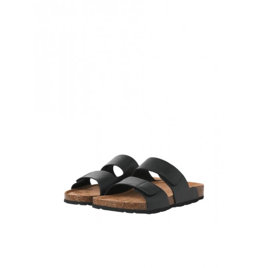 Jack&Jones Σαγιονάρες 12292047- black Jfw Brunswick PU Strap Sandal Jack&Jones Σαγιονάρες 12292047- black Jfw Brunswick PU Strap Sandal