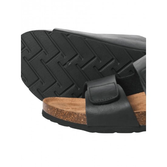 Jack&Jones Σαγιονάρες 12292047- black Jfw Brunswick PU Strap Sandal Jack&Jones Σαγιονάρες 12292047- black Jfw Brunswick PU Strap Sandal