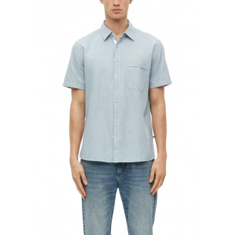 S.Oliver Regular Fit Finely textured short-sleeved shirt 2180685-62G3 S.Oliver Regular Fit Finely textured short-sleeved shirt 2180685-62G3