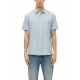 S.Oliver Regular Fit Finely textured short-sleeved shirt 2180685-62G3 S.Oliver Regular Fit Finely textured short-sleeved shirt 2180685-62G3