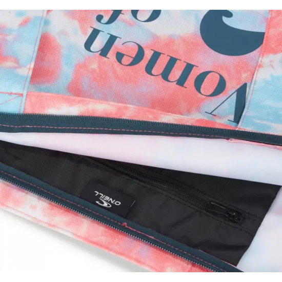 O'neill Women's Bag COASTAL PRINT TOTE PINK ICE CUBE TIE DYE 1150013-34019