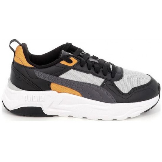PUMA Trinity Lt 2 Αθλητικά Παιδικά Παπούτσια Running με Κορδόνια Γκρι 403703-15 PUMA Trinity Lt 2 Αθλητικά Παιδικά Παπούτσια Running με Κορδόνια Γκρι 403703-15