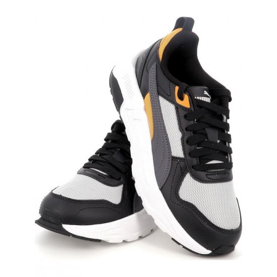 PUMA Trinity Lt 2 Αθλητικά Παιδικά Παπούτσια Running με Κορδόνια Γκρι 403703-15 PUMA Trinity Lt 2 Αθλητικά Παιδικά Παπούτσια Running με Κορδόνια Γκρι 403703-15