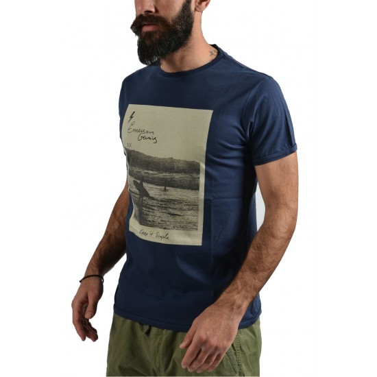 Emerson Men's s-s t-shirt MTR1637-blue