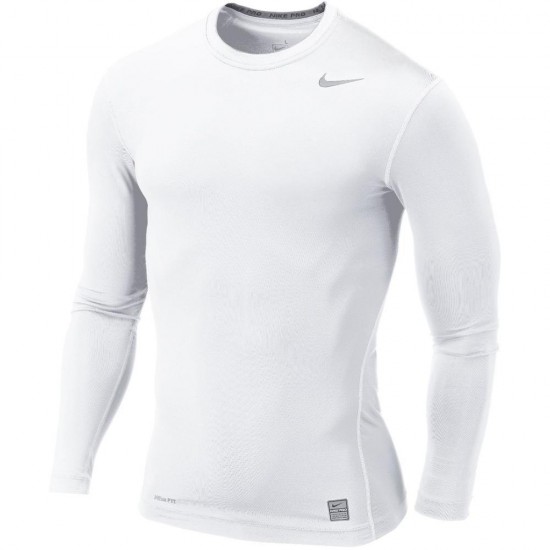 Nike Pro Core Long Sleeve Tight Crew 259429-100 Nike Pro Core Long Sleeve Tight Crew 259429-100