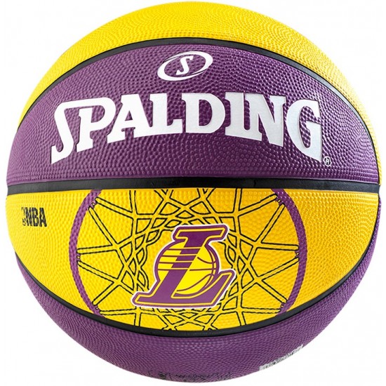 Spalding NBA Team Size 7 Rubber Basketball - Lake 